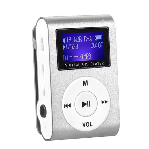 MP3 player LWD nano LCD displej / ekran 8GB srebrni.