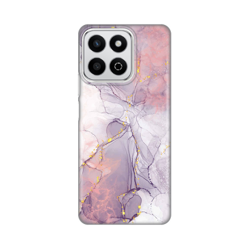 Silikonska futrola print za Huawei Honor 200 Smart/Honor X7c Pink Marble.