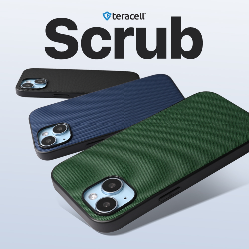 Futrola Teracell Scrub za iPhone 15 Pro 6.1 crna.