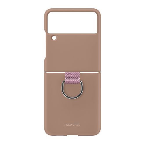 Futrola Elegant Fold design za Samsung F721B Samsung F721 Galaxy Z Flip 4 roze (MS).