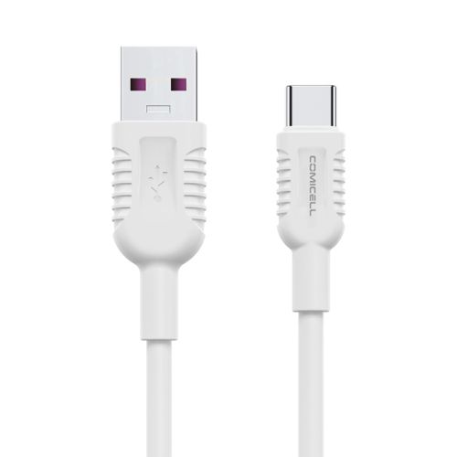 USB data kabl Comicell Superior CO-BX33 Fast 50W 5A Type C 1m beli (MS).
