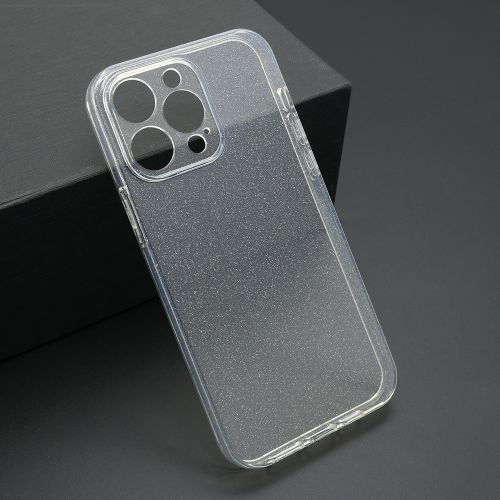 Futrola SPARKLING za iPhone 14 Pro Max (6.7) providna (MS).