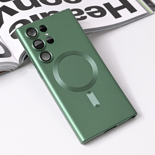 Futrola Magsafe Chrome za Samsung Galaxy S23 Ultra zelena.