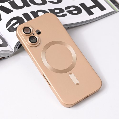 Futrola Magsafe Chrome za iPhone 16 6.1 gold.