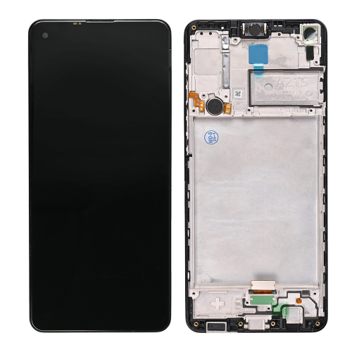 LCD Displej / ekran za Samsung A217/Galaxy A21s + touchscreen + frame Black FULL ORG SP.