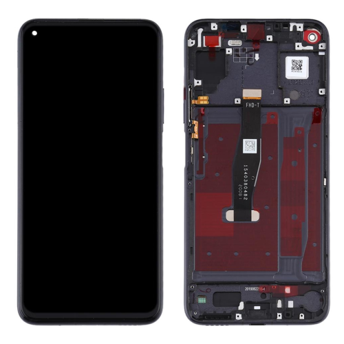 LCD Displej / ekran za Huawei Nova 5T+touch screen crni+frame CHO.