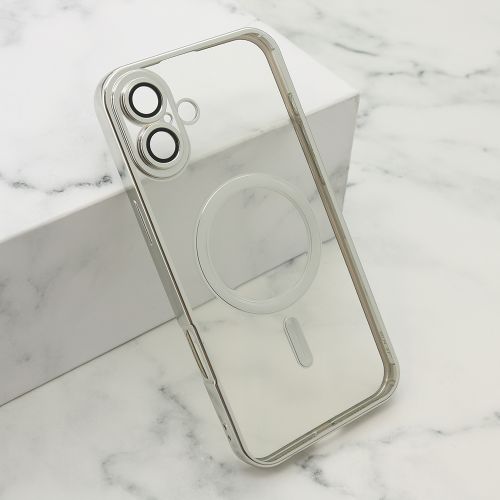 Futrola CAMERA PROTECT MagSafe za Iphone 16 Plus (6.7) srebrna (MS).