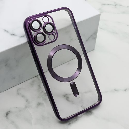 Futrola CAMERA PROTECT MagSafe za iPhone 15 Pro Max (6.7) ljubicasta (MS).