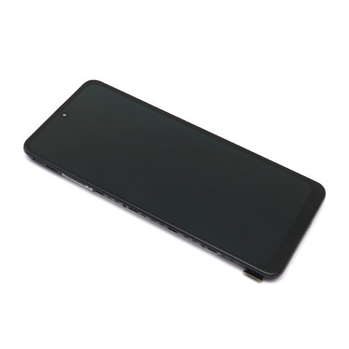 LCD Displej / ekran za Xiaomi Redmi Note 12 5G + touchscreen + frame black OLED (MS).