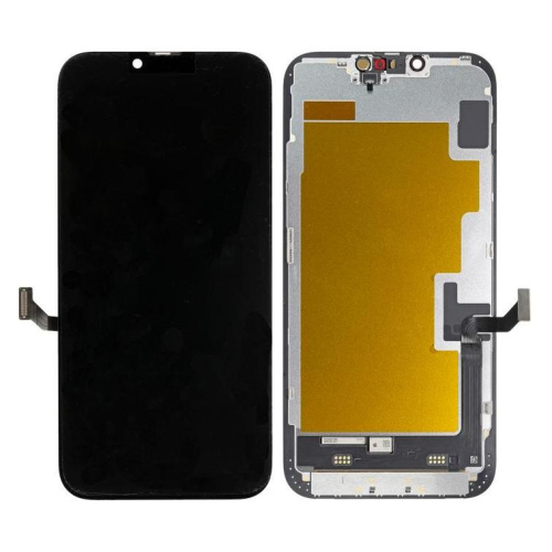 LCD Displej / ekran za iPhone 14 Plus + touchscreen Black APLONG Soft OLED.