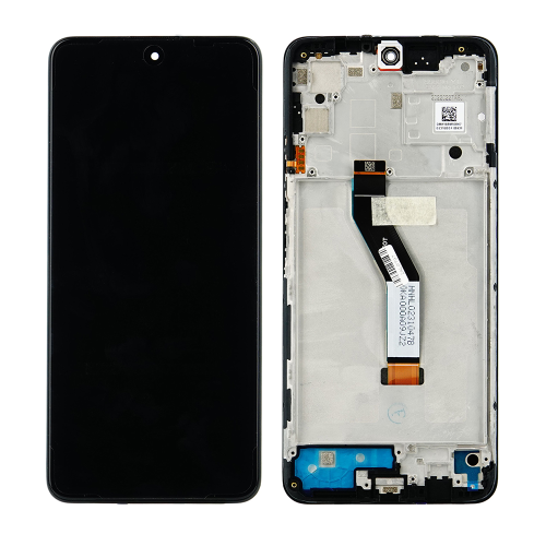 LCD Displej / ekran za Xiaomi Redmi Note 11s 5G + touchscreen + frame Black Service Pack ORG/560001K16B00.