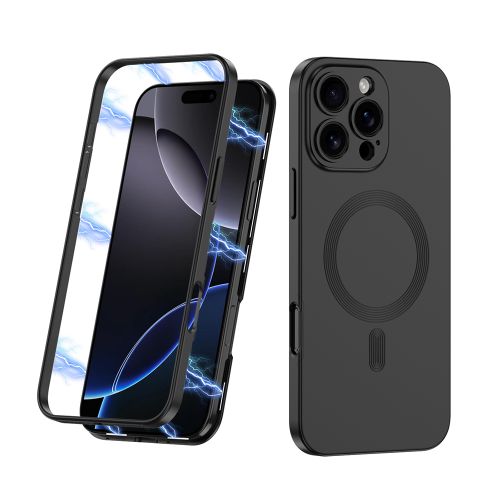 Futrola 360 COLOR MagSafe za iPhone 16 Pro Max (6.9) crna (GKK case) (MS).
