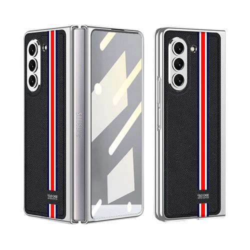 Futrola ELEGANT RED LINE za Samsung F946 Galaxy Z Fold 5 5G crna (GKK case) (MS).