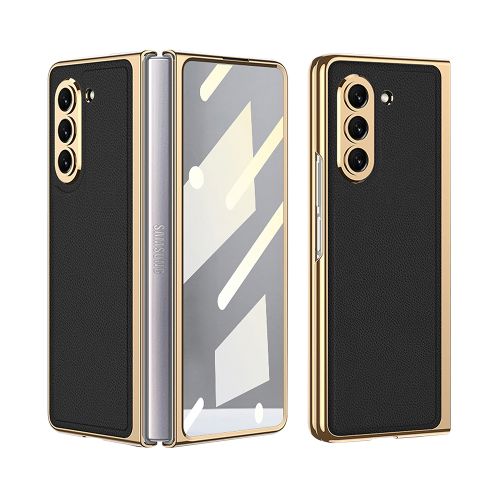 Futrola GOLD LINE za Samsung F946 Galaxy Z Fold 5 5G crna (GKK case) (MS).