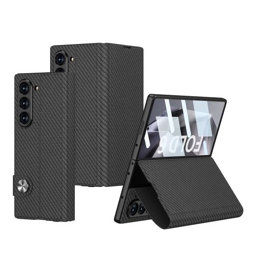 Futrola LEATHER za Samsung Galaxy Z Fold 6 5G karbon crna (GKK case) (MS).