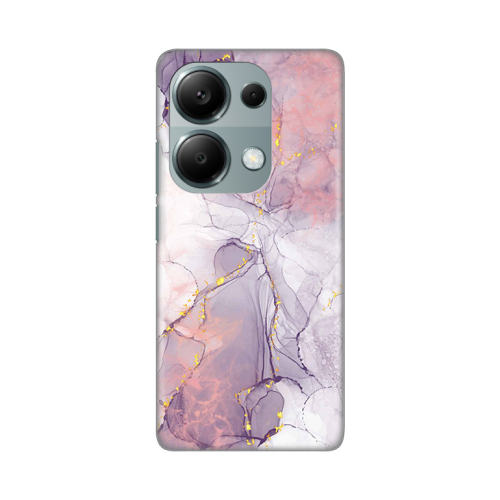 Silikonska futrola print za Xiaomi Redmi Note 13 Pro 4G Pink Marble.