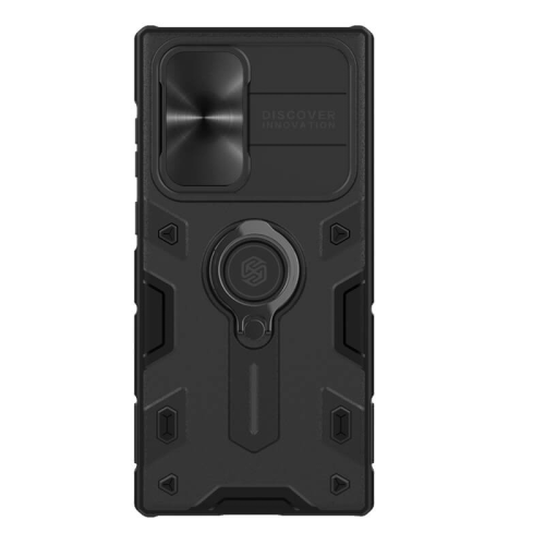Futrola Nillkin CamShield Armor za Samsung Galaxy S22 Ultra 5G crna.