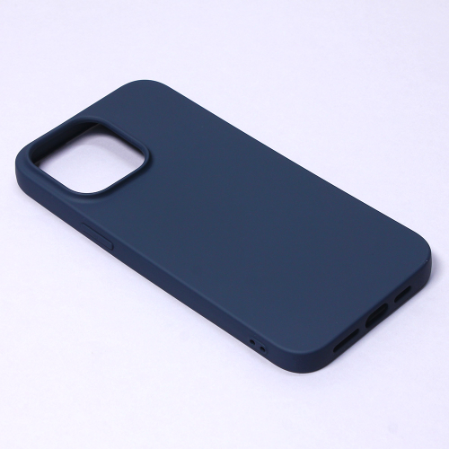 Futrola Teracell Giulietta za iPhone 14 Pro mat tamno plava.