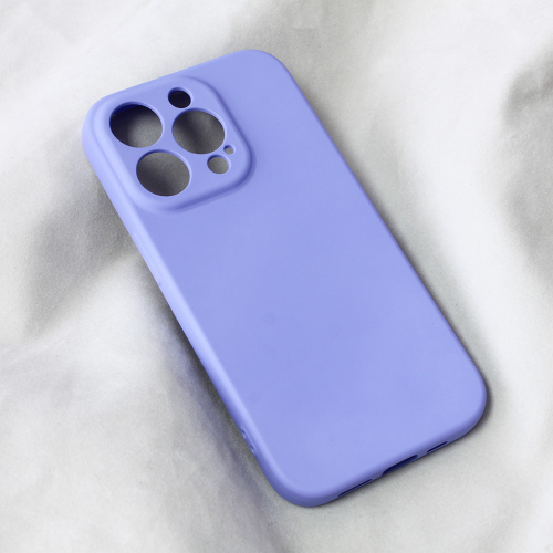 Futrola Teracell Soft Velvet za iPhone 14 Pro ljubicasta.