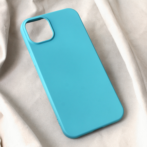 Futrola Teracell Soft Velvet za iPhone 15 Plus mint.