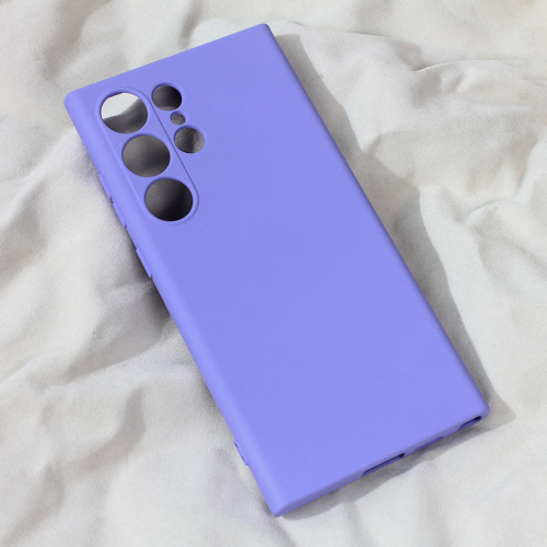Futrola Teracell Soft Velvet za Samsung S928B Galaxy S24 Ultra ljubicasta.