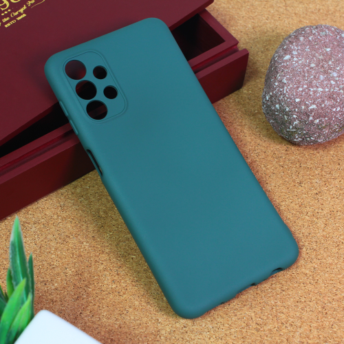 Futrola Teracell Giulietta za Samsung A135 Galaxy A13 4G mat zelena.