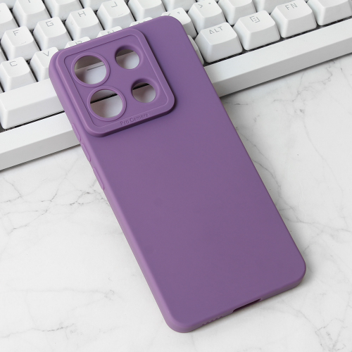 Futrola Silikon Pro Camera za Xiaomi Redmi Note 13 Pro 5G (EU) ljubicasta.