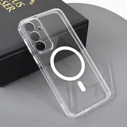 Futrola Magsafe za Samsung A556 Galaxy A55 5G Transparent.