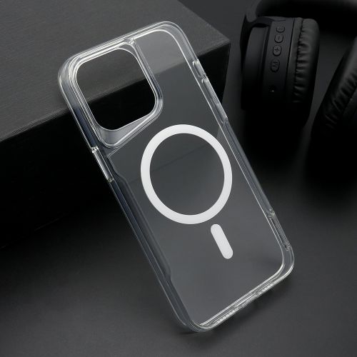 Futrola AURA MagSafe za iPhone 15 Pro Max (6.7) bela (MS).