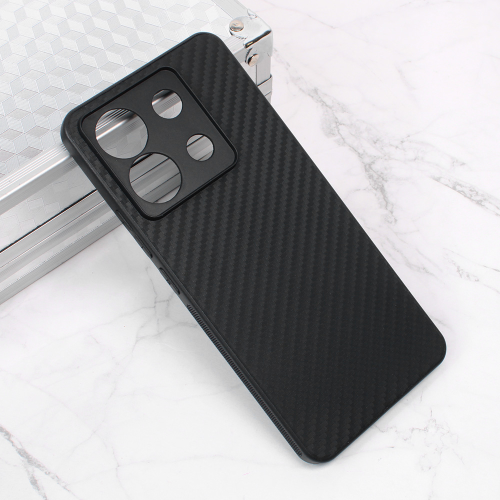 Futrola Carbon fiber za Xiaomi Redmi Note 13 Pro 5G (EU) crna.
