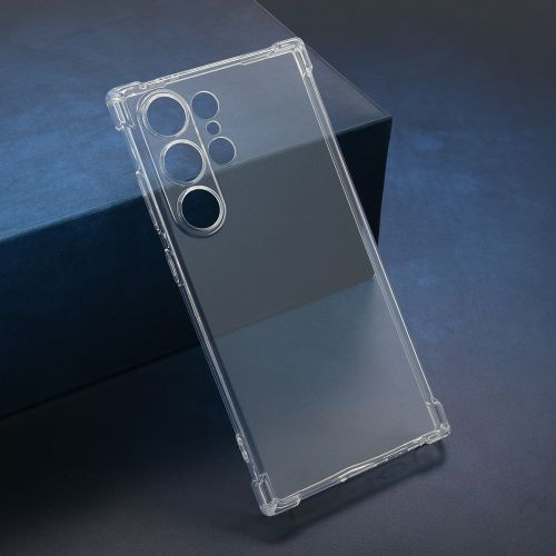 Silikonska futrola CRASHPROOF za Samsung S928 Galaxy S24 Ultra 5G providna (MS).