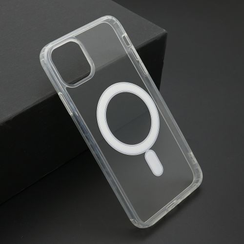 Futrola STANDARD MagSafe za iPhone 11 Pro Max (6.5) providna (bela) (MS).