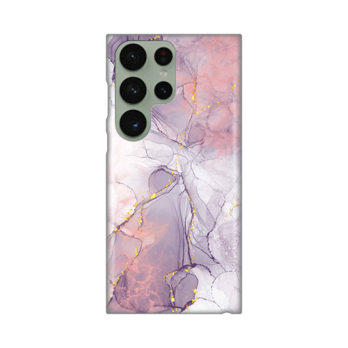 Silikonska futrola print za Samsung Galaxy S23 Ultra Pink Marble.