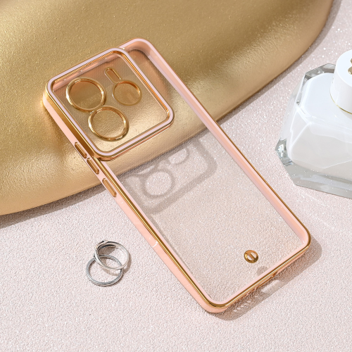 Futrola Space TPU za Xiaomi Redmi Note 14 5G roze.