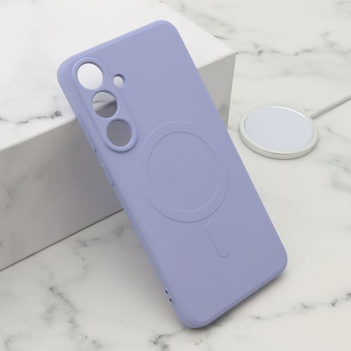 Futrola VELVET TOUCH MagSafe za Samsung S936 Galaxy S25 Plus 5G ljubicasta (MS).