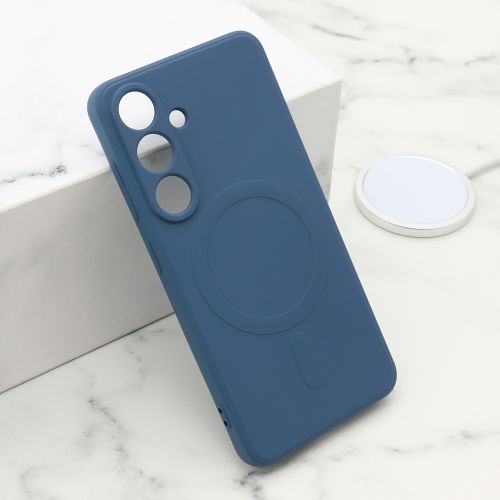 Futrola VELVET TOUCH MagSafe za Samsung S931 Galaxy S25 5G plava (MS).
