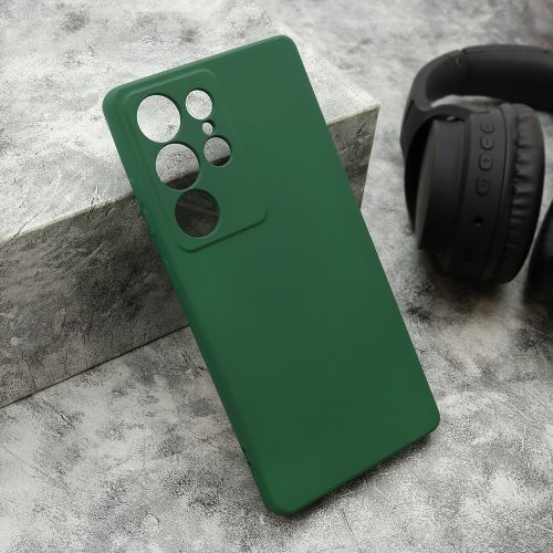 Futrola VELVET TOUCH za Samsung S938 Galaxy S25 Ultra 5G tamno zelena (MS).