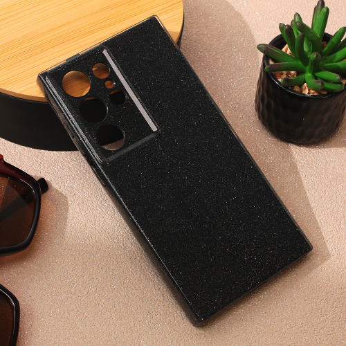 Futrola Sparkle Dust za Samsung S928B Galaxy S24 Ultra crna.