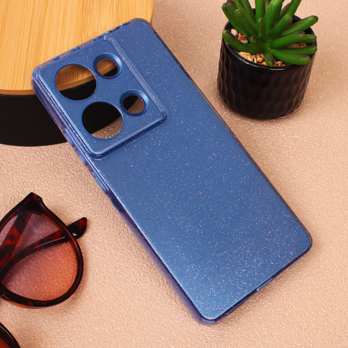 Futrola Sparkle Dust za Xiaomi Redmi Note 13 Pro 4G plava.