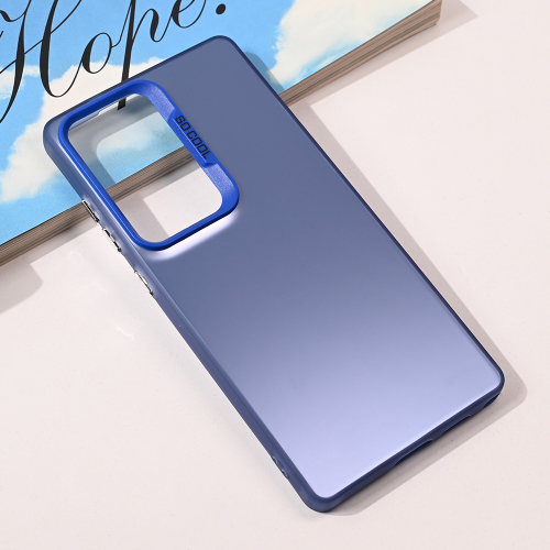 Futrola providna za Samsung S938 Galaxy S25 Ultra plava.