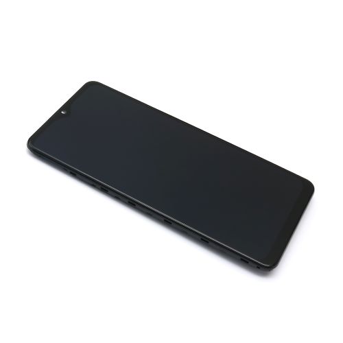 LCD Displej / ekran za Samsung A325 Galaxy A32 + touchscreen + frame black OLED (MS).