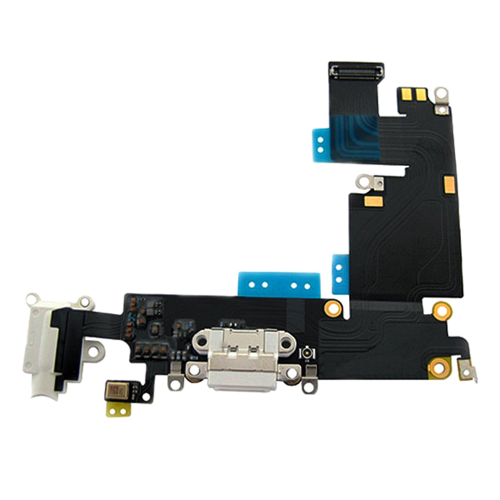 Flet kabl za Iphone 6 PLUS sa konektorom punjenja beli.
