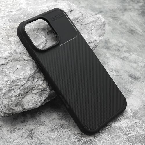 Futrola Carbon za iPhone 16 Pro Max (6.9) crna (MS).