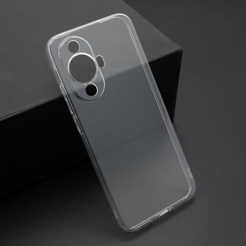 Futrola ultra tanki PROTECT silikon za Huawei Nova 12S providna (bela) (MS).
