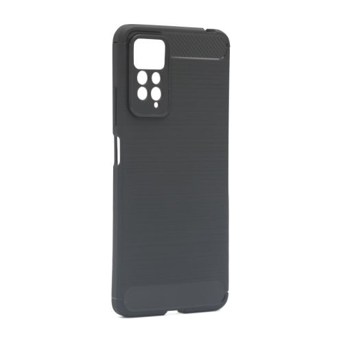 Silikonska futrola BRUSHED za Xiaomi Redmi Note 11 Pro 5G crna (MS).