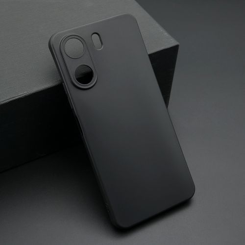 Futrola ultra tanki KOLOR za Xiaomi Redmi 13C/Poco C65 crna (MS).