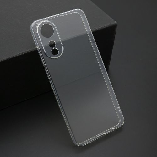 Futrola ultra tanki PROTECT silikon za OPPO A78 4G providna (bela) (MS).