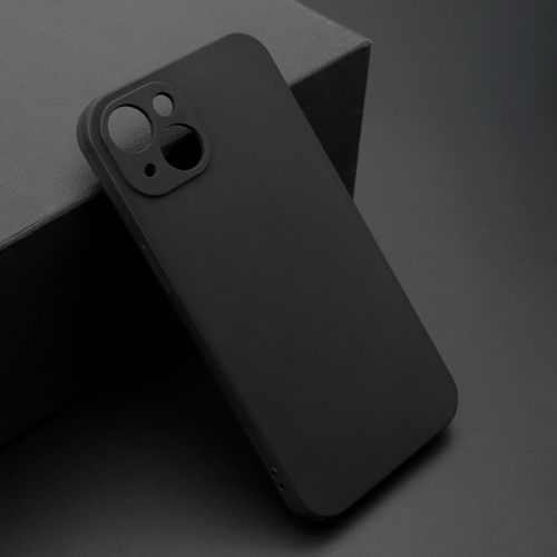 Futrola ultra tanki KOLOR za iPhone 13 (6.1) crna (MS).