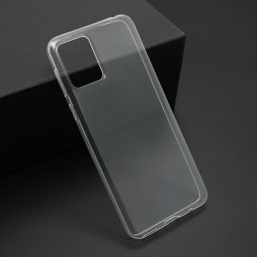 Futrola ultra tanki PROTECT silikon za Motorola Moto E13 providna (bela) (MS).