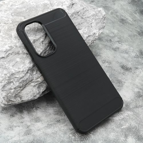 Silikonska futrola BRUSHED za Samsung A366 Galaxy A36 5G crna (MS).